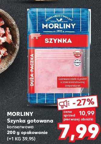 Kaufland Szynka gotowana morliny oferta