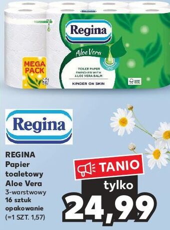 Kaufland Papier toaletowy aloe vera regina oferta