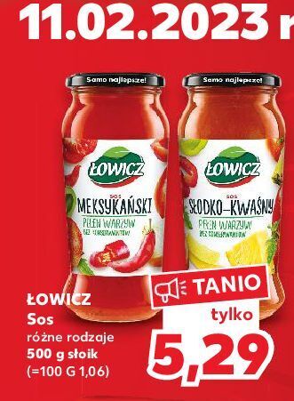 Kaufland Sos słodko-kwaśny łowicz oferta