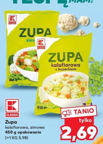 Kaufland Zupa zimowa k-classic oferta