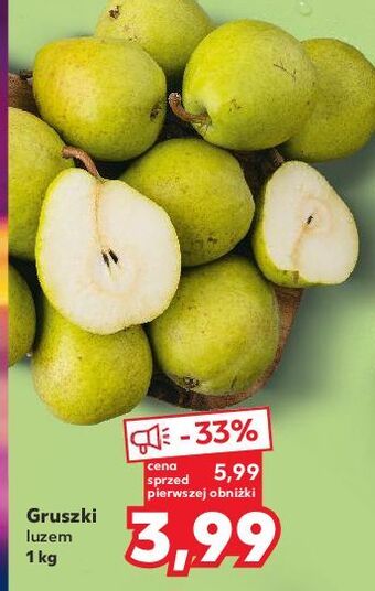 Kaufland Gruszki oferta