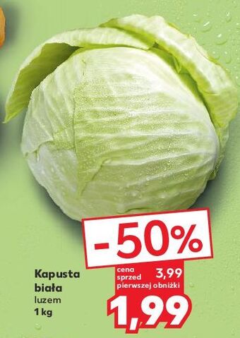Kaufland Kapusta biała oferta