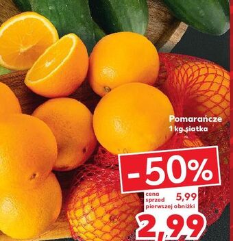 Kaufland Pomarańcze oferta
