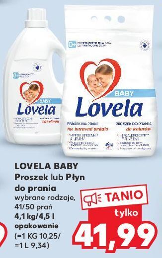 Kaufland Proszek do prania kolorów lovela baby oferta