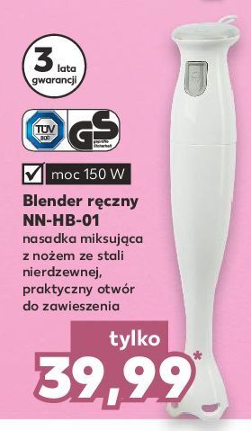 Kaufland Blender nn-hb-01 switch on oferta