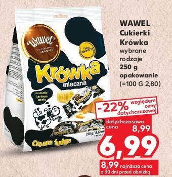 Kaufland Cukierki wawel krówka mleczna oferta
