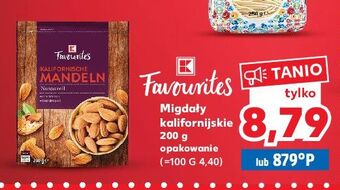 Kaufland Migdały kalifornijskie k-classic favourites oferta