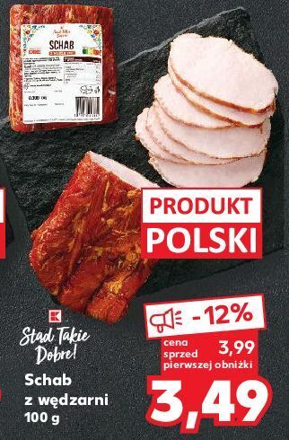 Kaufland Schab z wędzarni k-classic stąd takie dobre! oferta