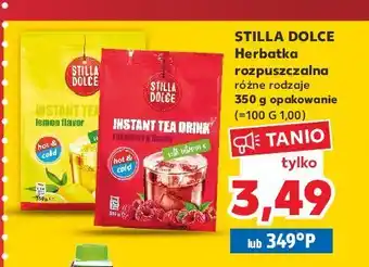 Kaufland Herbata rozpuszczalna lemon flavor stilla dolce oferta