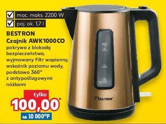 Kaufland Czajnik awk1000co bestron oferta