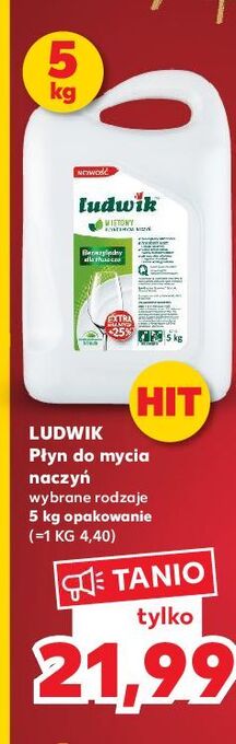 Kaufland Płyn do naczyń miętowy ludwik oferta