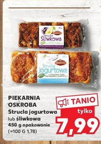 Kaufland Strucla śliwkowa oskroba oferta
