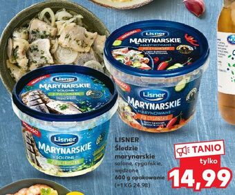Kaufland Śledzie marynarskie solone z pietruszką lisner oferta