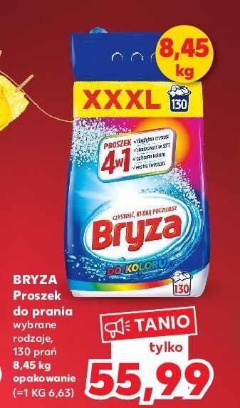 Kaufland Proszek do prania koloru 4w1 bryza oferta