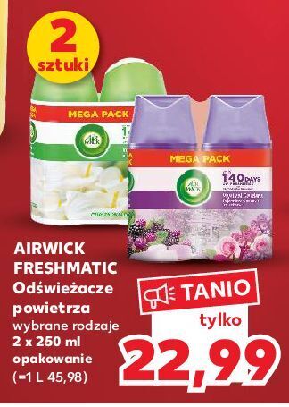 Kaufland Wkład białe kwiaty air wick freshmatic oferta
