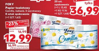 Kaufland Papier toaletowy foxy camilla oferta