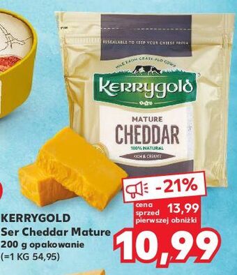 Kaufland Ser cheddar mature kerrygold oferta