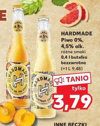 Kaufland Piwo hardmade peach ice tea crush oferta