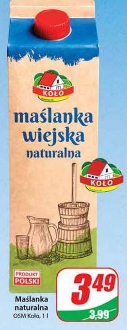 Dino Maślanka wiejska osm koło oferta