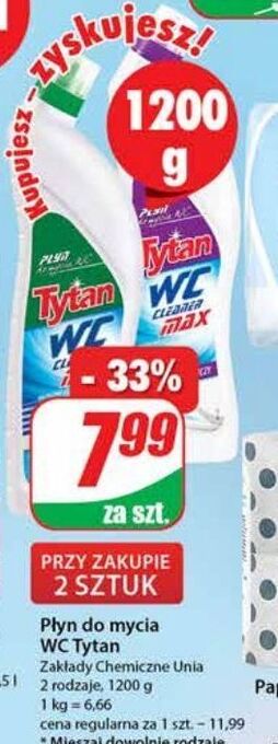 Dino Płyn do wc zielony tytan wc oferta