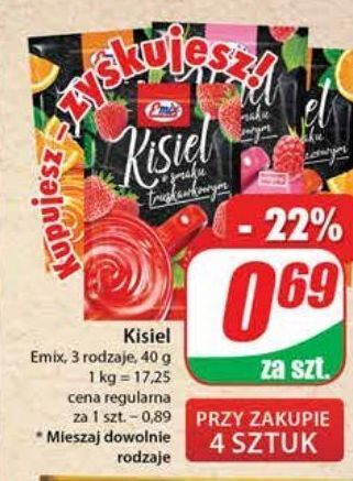 Dino Kisiel malinowy emix oferta