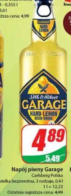 Dino Piwo garage hard lemonade oferta