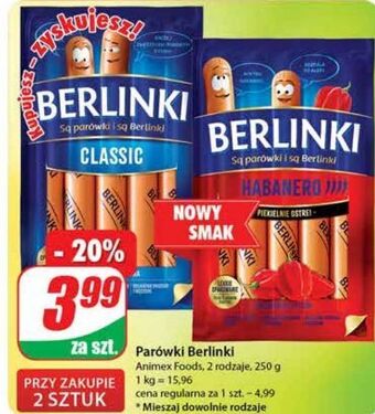 Dino Parówki classic morliny berlinki oferta