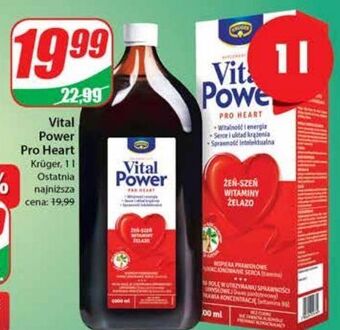 Dino Syrop cardio kobieta kruger vital power oferta