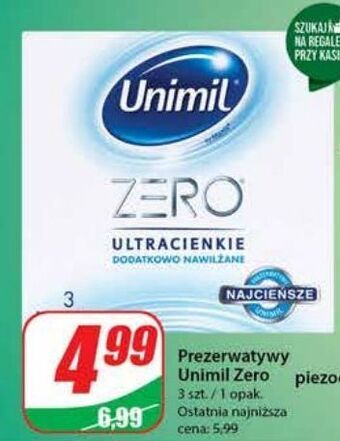 Prezerwatywy ultracienkie unimil zero