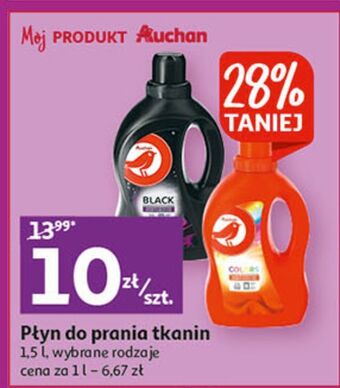 Auchan Płyn do prania black auchan oferta