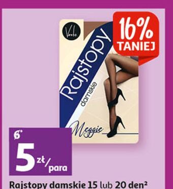 Auchan Rajstopy damskie 20 den oferta