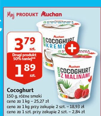 Auchan Cocoghurt kremowy auchan różnorodne (logo czerwone) oferta
