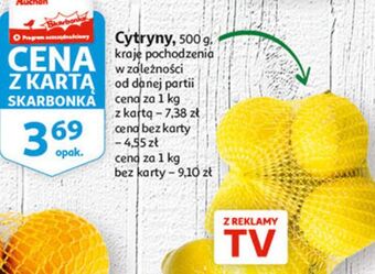 Auchan Cytryny oferta