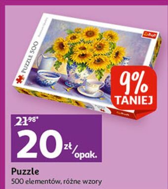 Auchan Puzzle 500 elementów trefl oferta