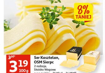 Auchan Ser kasztelan śmietankowy sierpc oferta