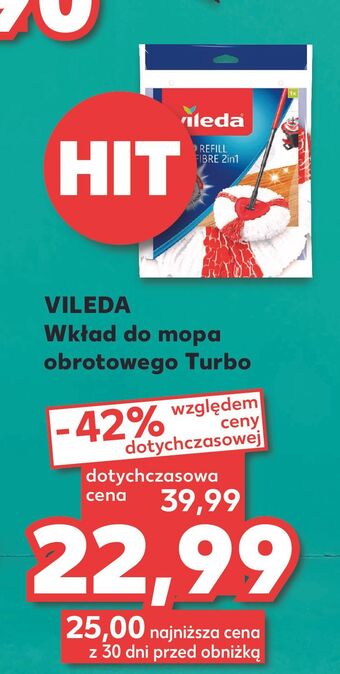 Kaufland Wkład do mopa obrotowego turbo 3w1 vileda oferta