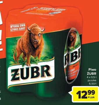 Carrefour Piwo żubr 1768 oferta