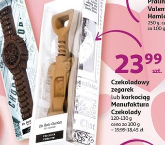 Auchan Czekoladowy zegarek manufaktura czekolady oferta