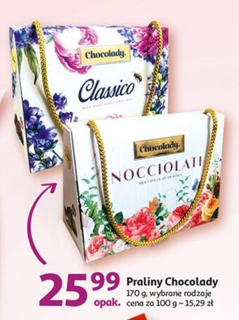 Auchan Praliny classico chocolady oferta