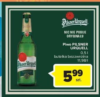 Carrefour Piwo pilsner urquell oferta