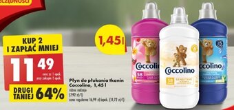 Biedronka Coccolino Płyn do płukania tkanin 1,45l oferta