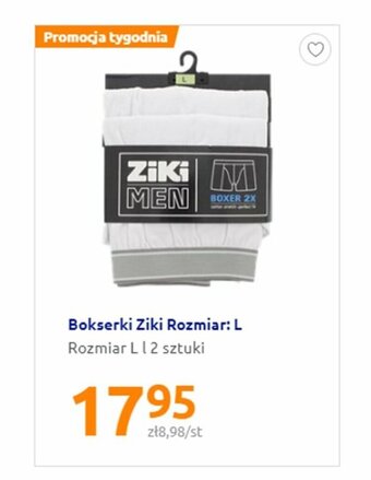 Action Bokserki Ziki L 2szt. oferta