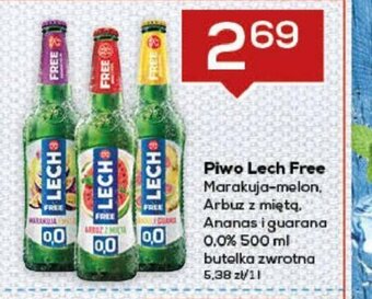 Lewiatan Piwo Lech Free 500ml oferta