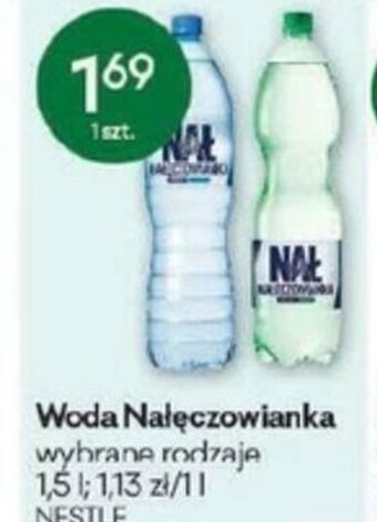 Groszek Woda Nałęczowianka 1,5l oferta