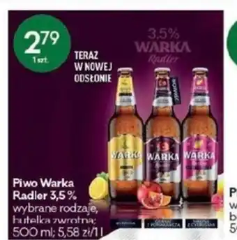 Groszek Piwo Warka Radler 500ml oferta