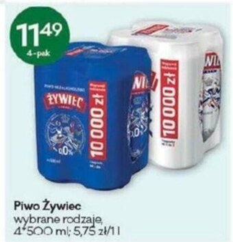 Groszek Piwo Żywiec 4x500ml oferta