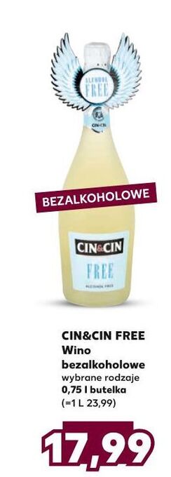 Kaufland Wino cin&cin free oferta
