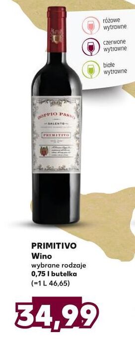 Kaufland Wino doppio passo dry oferta