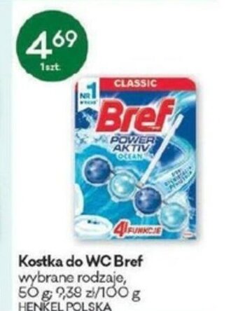 Groszek Kostka do WC Bref 50g oferta