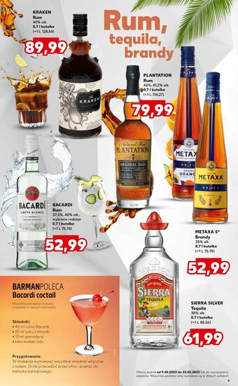 Kaufland Rum the kraken black spiced oferta